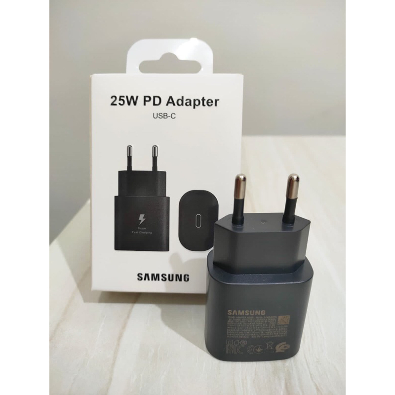 Adaptor Batok Charger Samsung 100% 25watt C to C A53 A54 A24 A73 A54 Note10 S10 Super fast charging