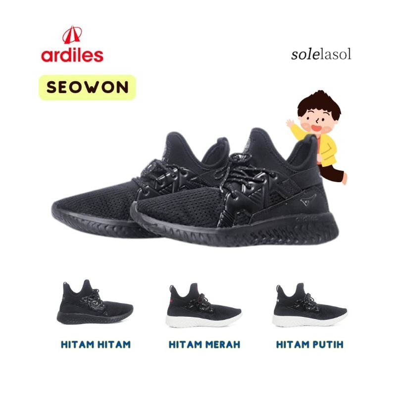 SEPATU ANAK SEKOLAH TRAVELING OLAHRAGA ARDILES LEHUGA / SEOWON ORI TERBARU MURAH HARGA PROMO