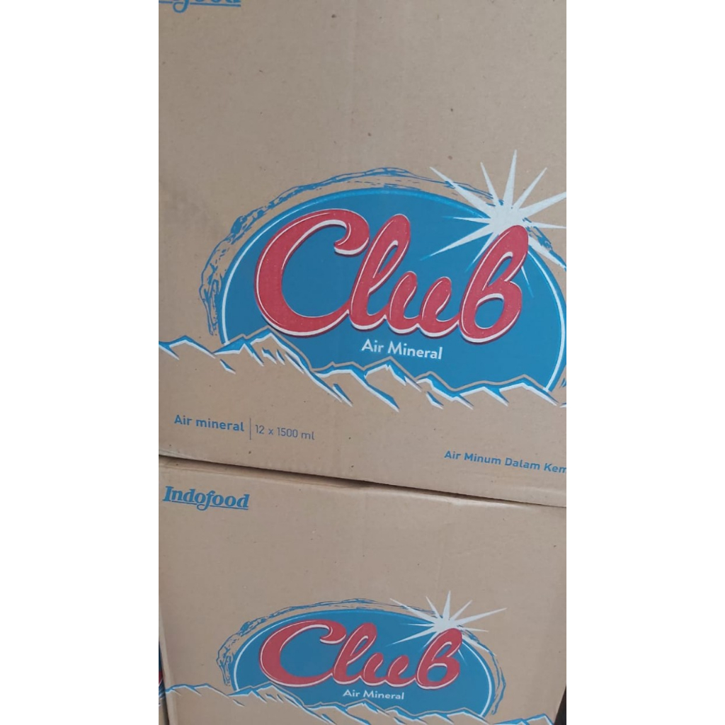 

AIR MINERAL CLUB BOTOL 1500 ML/ 1,5L DUS ISI 12