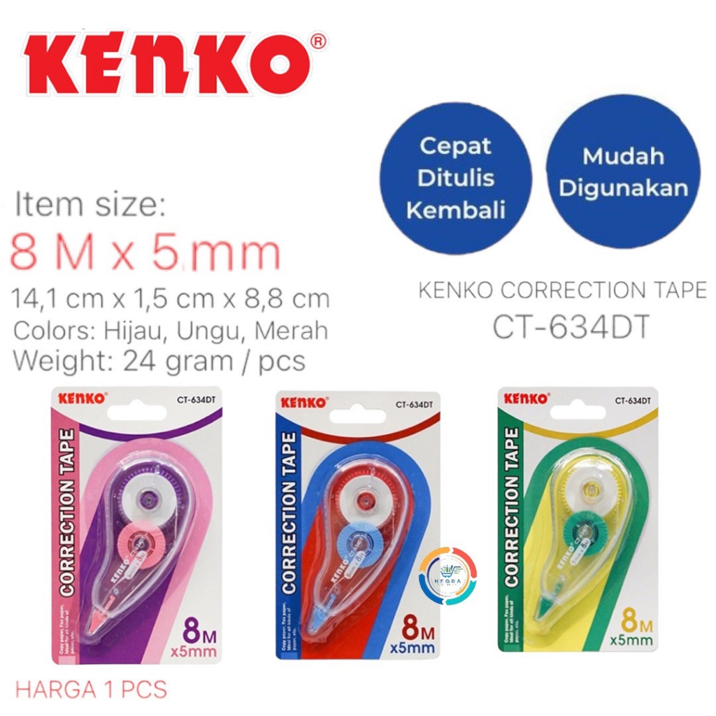 

Kenko Correction Tape CT-634DT | 8 m x 5 mm