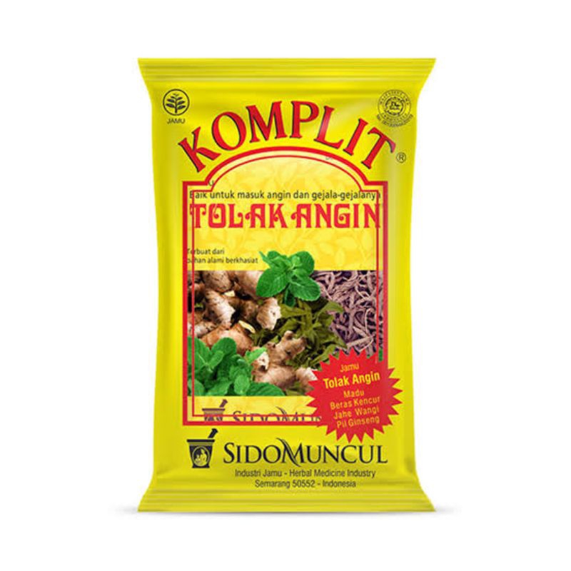 Tolak Angin Komplit Sidomuncul