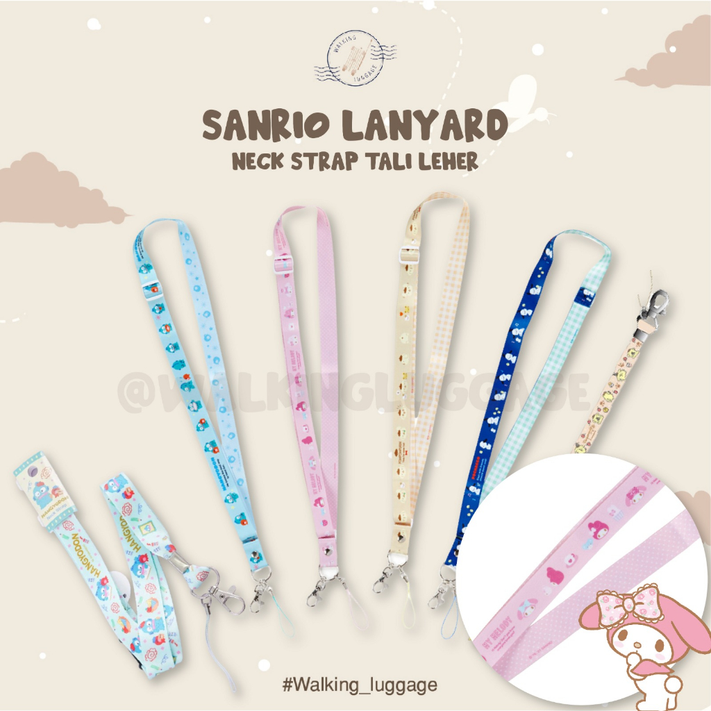 

Sanrio Lanyard ID STRAP Necklace (Original Jepang)