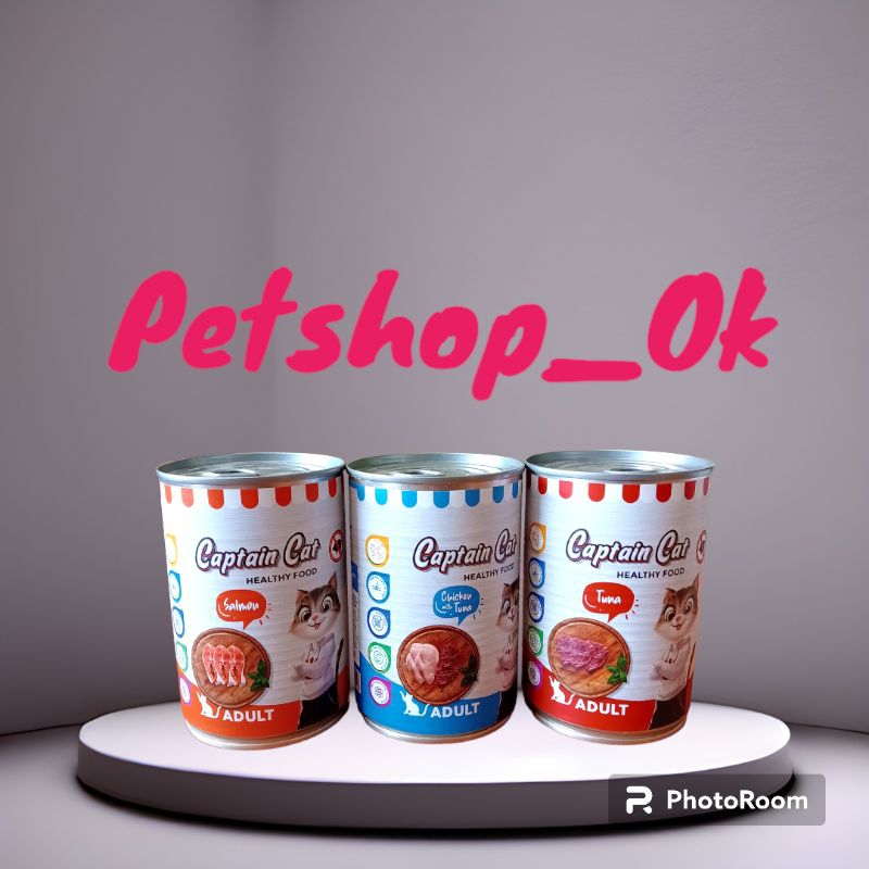 Captain cat Adult &amp; Kitten 400gr / Wetfood / Makanan kucing