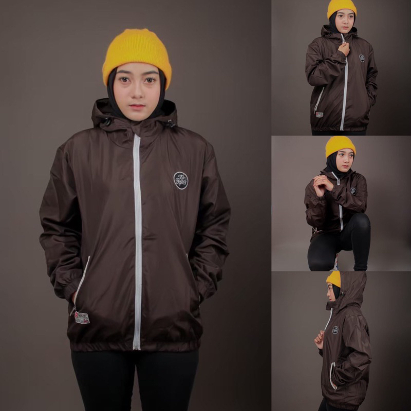 JAKET PARASUT RUNNING PRIA WANITA UNISEX WATERPROOF DISTRO WINDBREAKER ORIGINAL PREMIUM SPORT