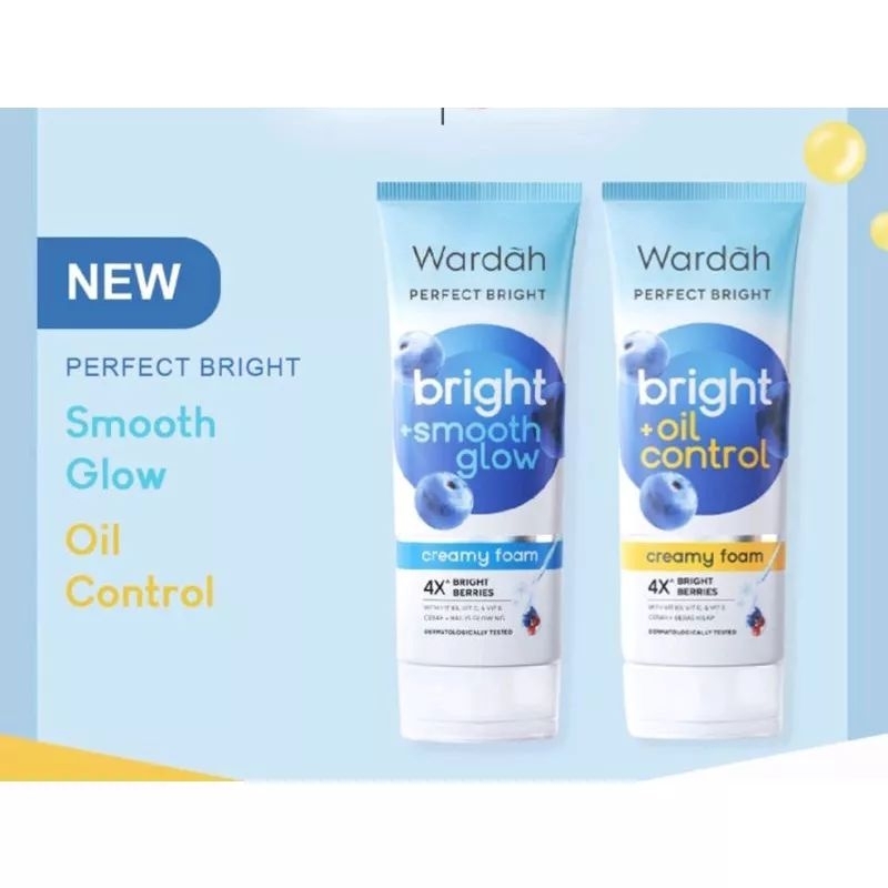 [ Kecil ] Wardah Perfect Bright Creamy Foam Brightening 60ml