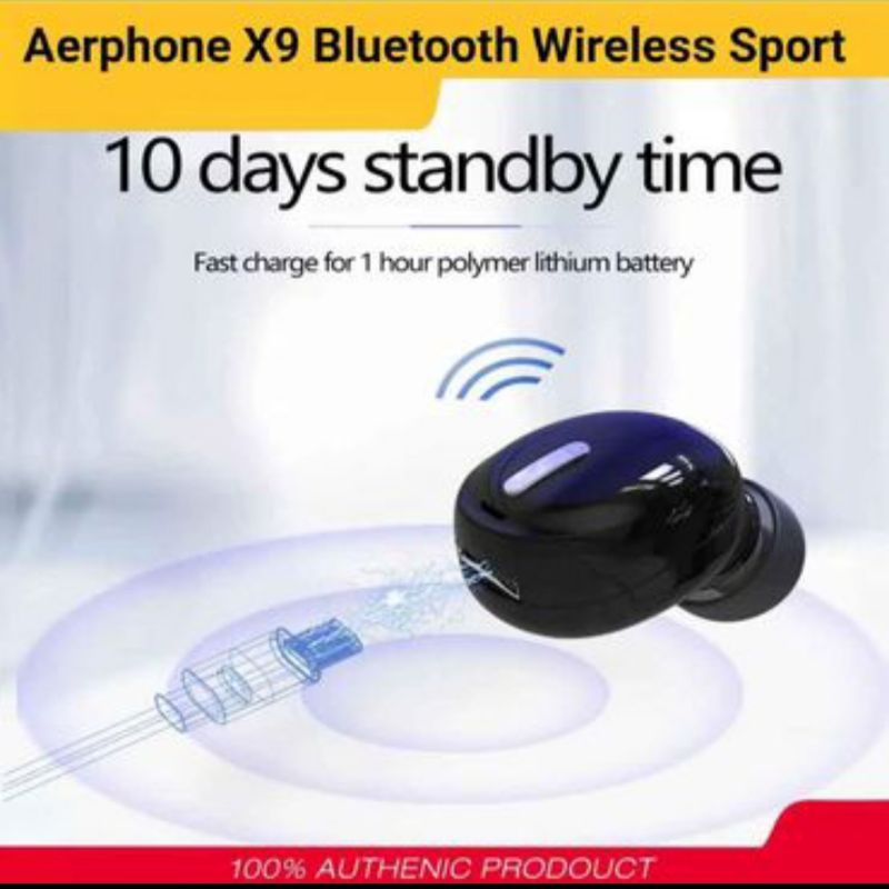 X9 Aerphone mini bluetooth wireless sport