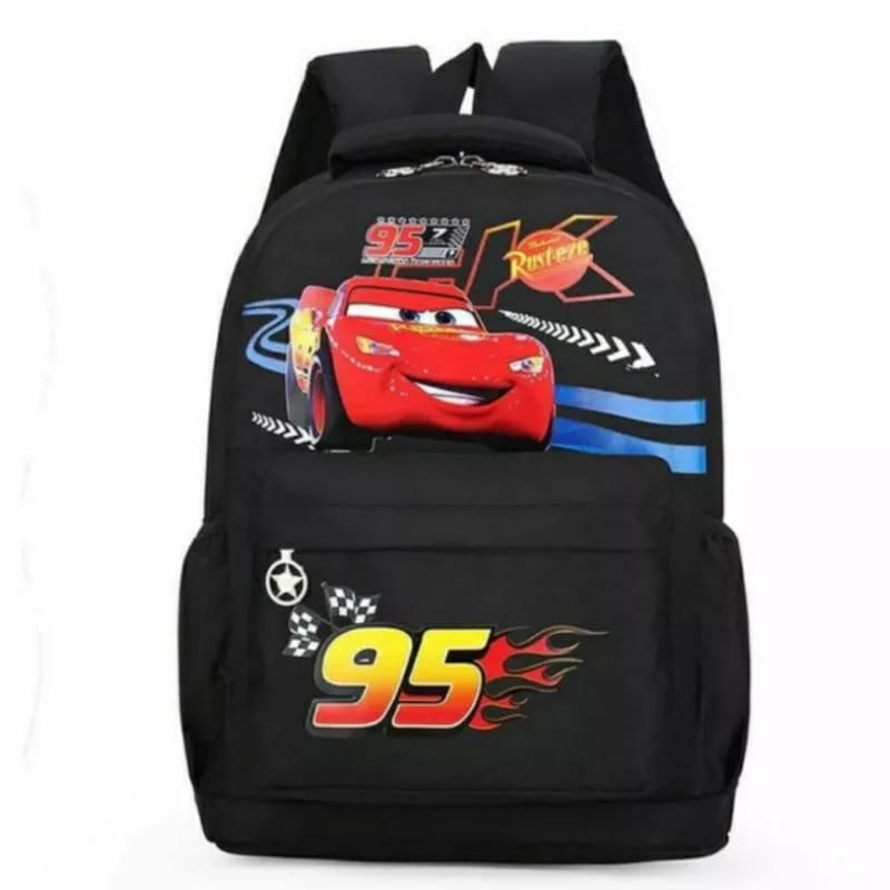 CAR RANSEL ANAK KEKINIAN / TAS RANSEL ANAK CEWE COWO GAMBAR CAR LUCU