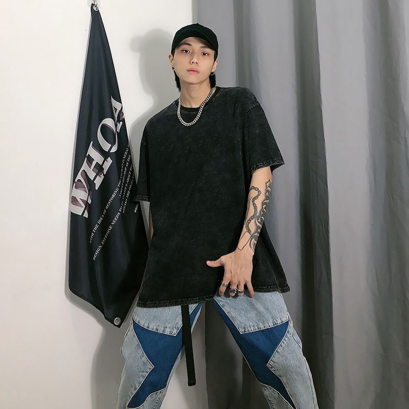 RDGF Oversized Washed kaos cowok keren kaos kekinian Kaos pria kaos hitam  kaos cowok kekinian kaos cowok keren kaos hitam pria PRIA &amp; WANITA (UNISEX)