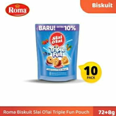 

SLAI OLAI TRIPLE FUN 3RASA SERU ISI 10PACK