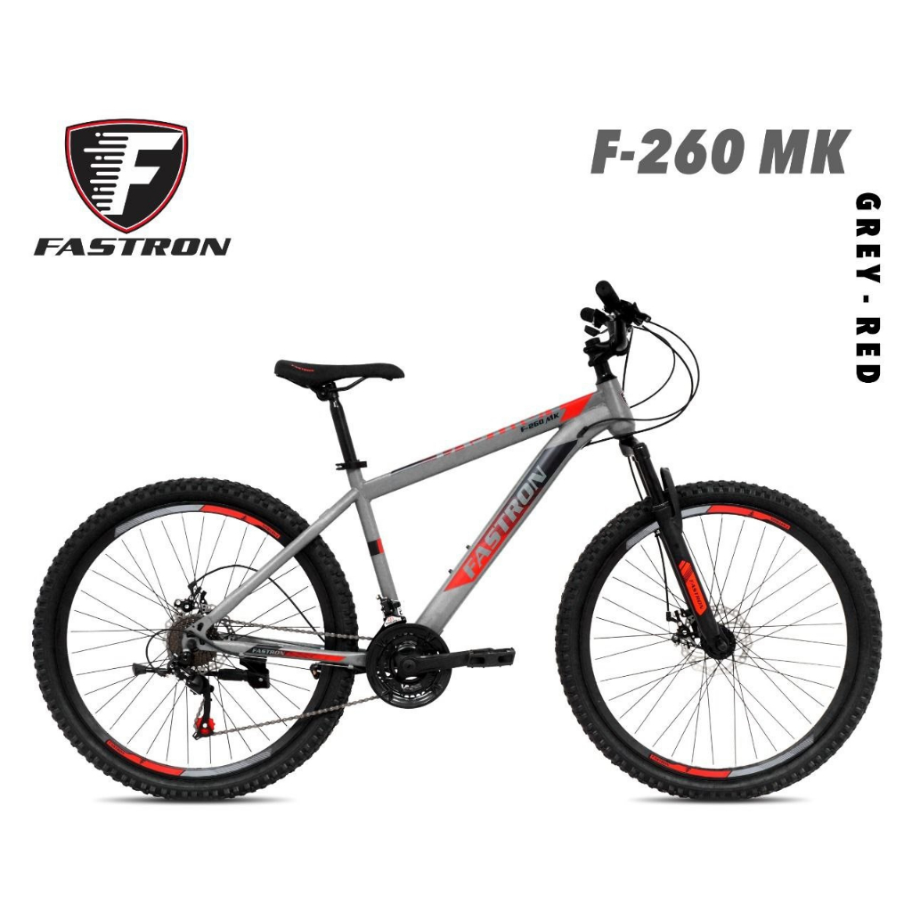 Sepeda Gunung 20 24 26 27.5 Inch MTB FASTRON F 260 MK 3x7 Speed Cakram