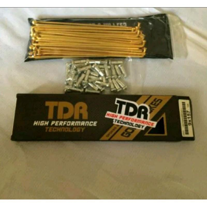 Ruji TDR Gold - Emas by TDR - 130 154 157 164 184- by TDR RacingOriginal Product