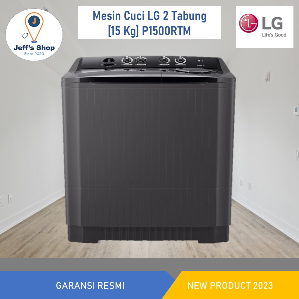 Mesin Cuci LG 2 Tabung [15 Kg] P1500RTM