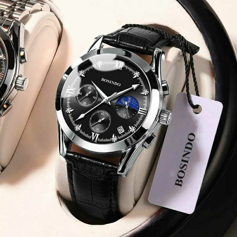 PROMO TERBARU! Jam Tangan Kulit Pria Wanita C24 Terlaris Bosindo