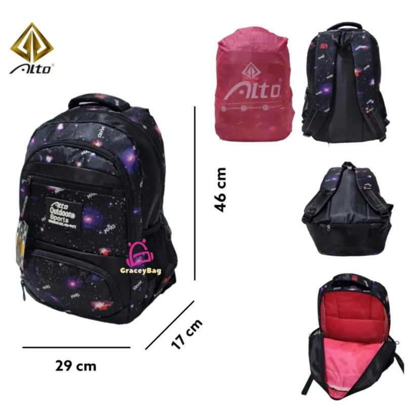 TAS RANSEL ANAK ALTO ORIGINAL,TAS SEKOLAH &amp; FASHION,MURAH MERIAH BERKUALITAS,BONUS RAINCOVER