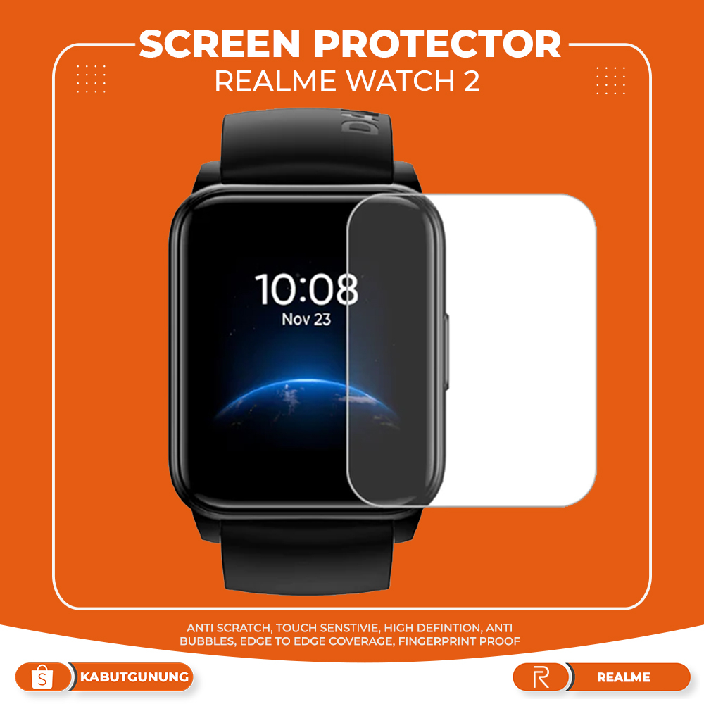 Anti Gores For Realme Watch 2 TPU Full Screen Protector