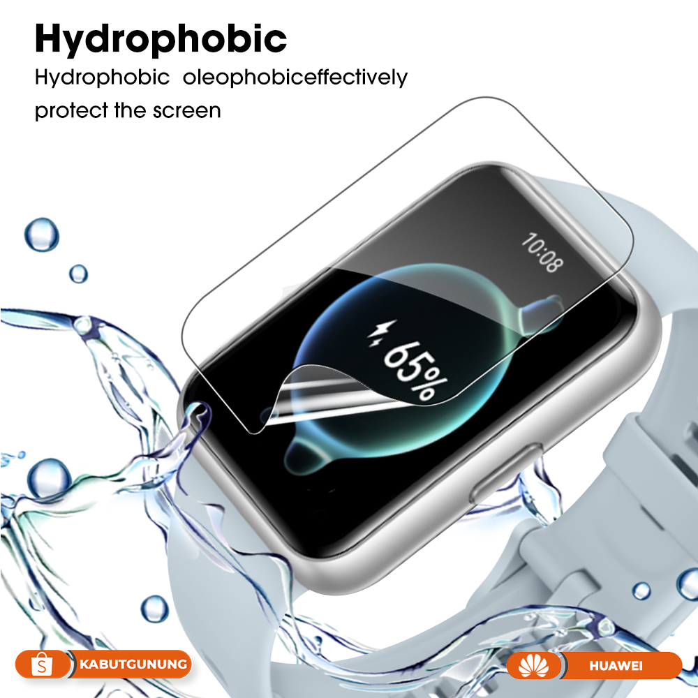 Anti Gores Screen Protector TPU Hydrogel Huawei Watch Fit 2