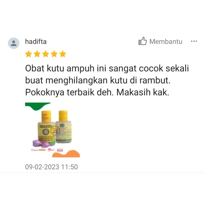 OBAT KUTU AMPUH 40ML