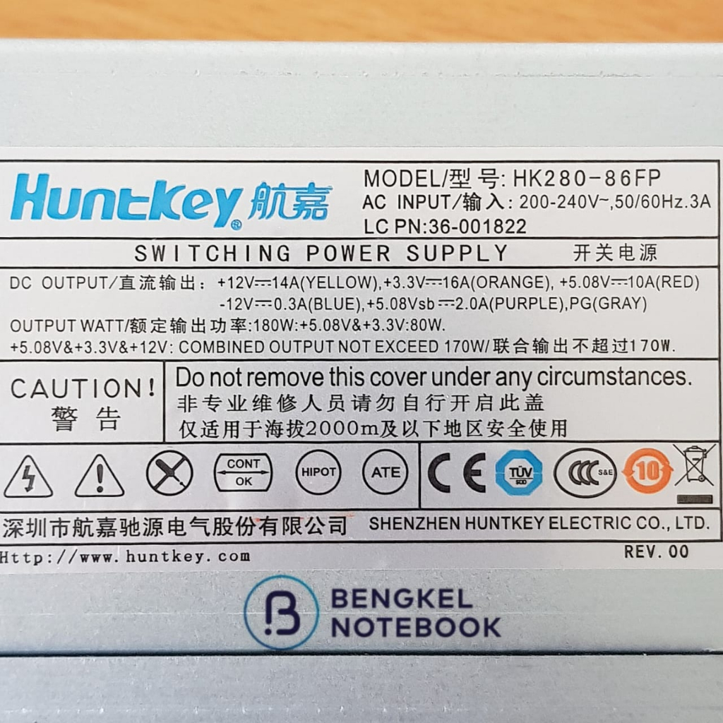 Power Supply PSU PC Lenovo R358 I2656 IR358 IR608 I2676 HK280-86FP 36001822 PC9029 FSP180-50PLV FSP180-50NPL