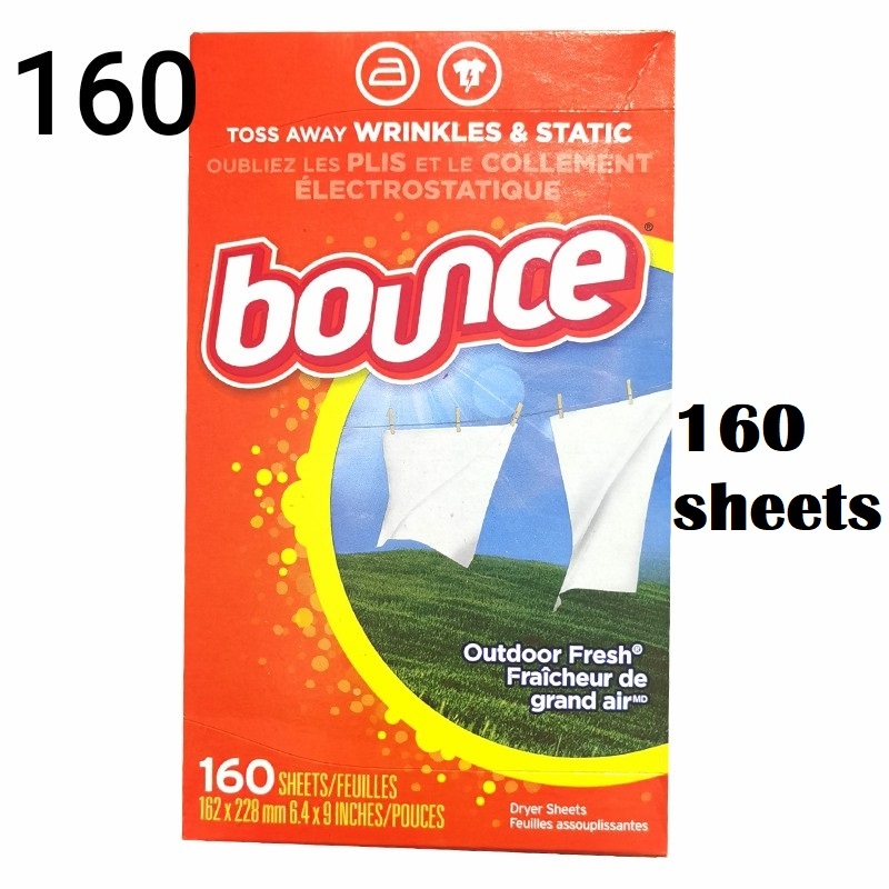Bounce Dryer Sheets Outdoor Fresh sheet