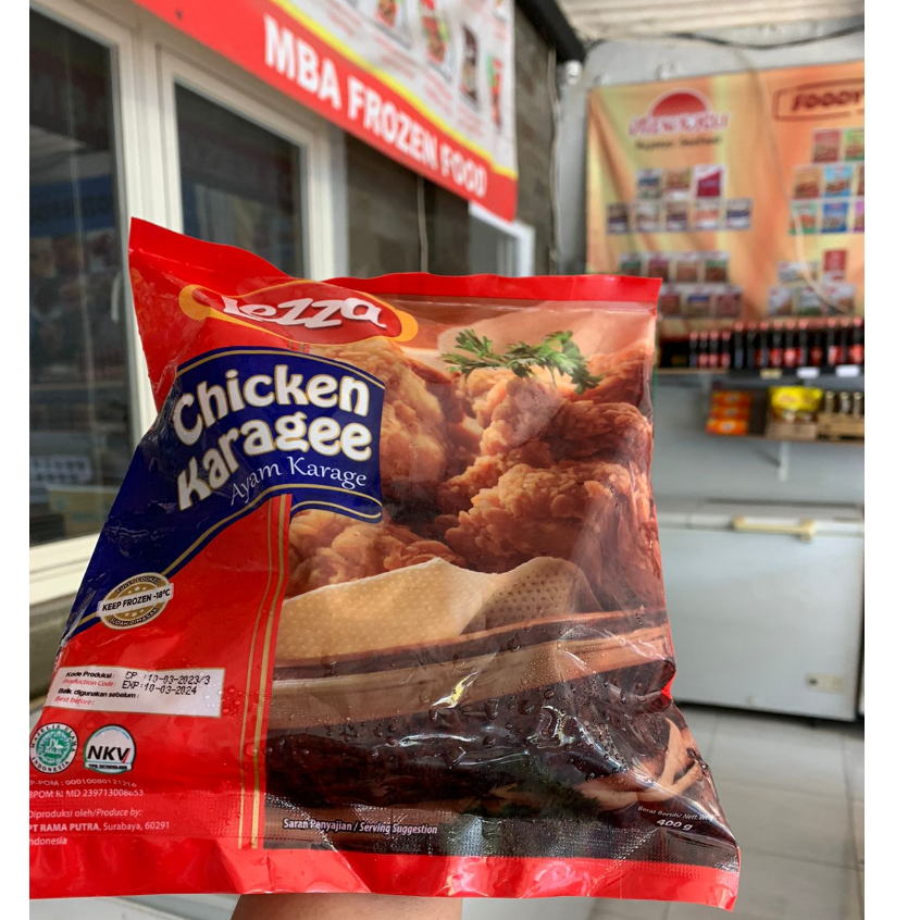 chicken karagee merk lezza 500gr