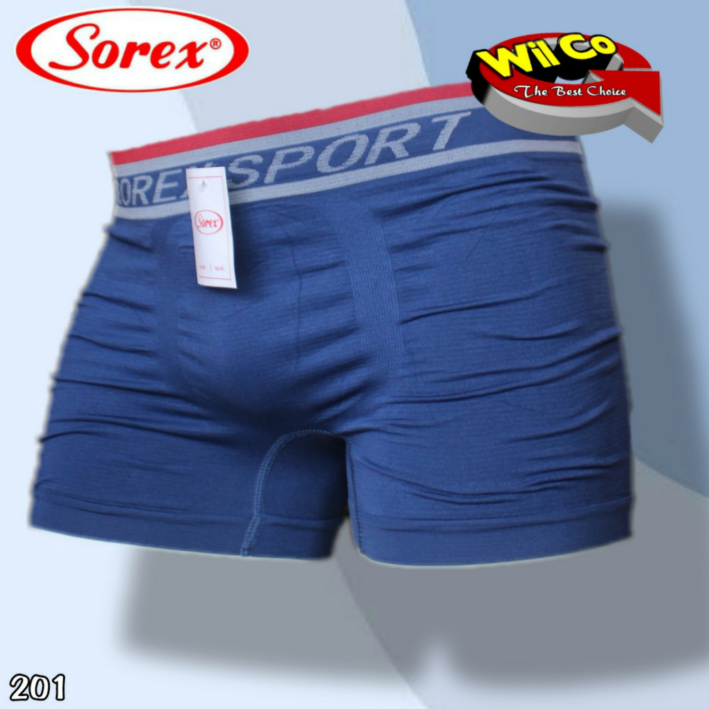 K201D ( HARGA 2 PCS ) CELANA DALAM PRIA BOXER SIZE M - XXL