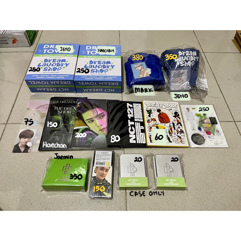 NCT DREAM 6th ANNIVERSARY SANRIO AR TICKET HAECHAN JAEHYUN CHENLE ACRYLIC JAEMIN MARK