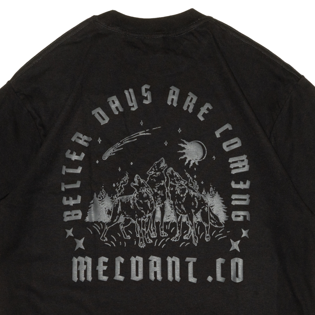 MTS LEACH BLACK - MELVANT TSHIRT