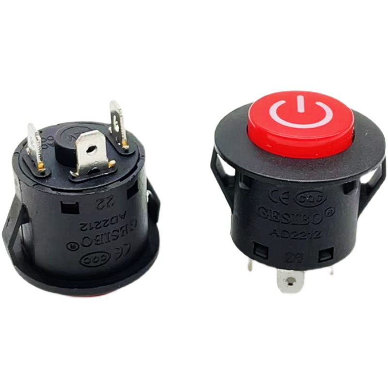 Tombol On Off Bulat Mobil Tombol Power On Off Mobil Anak Nyala Lampu Mobil Motor Mainan Aki 3pin