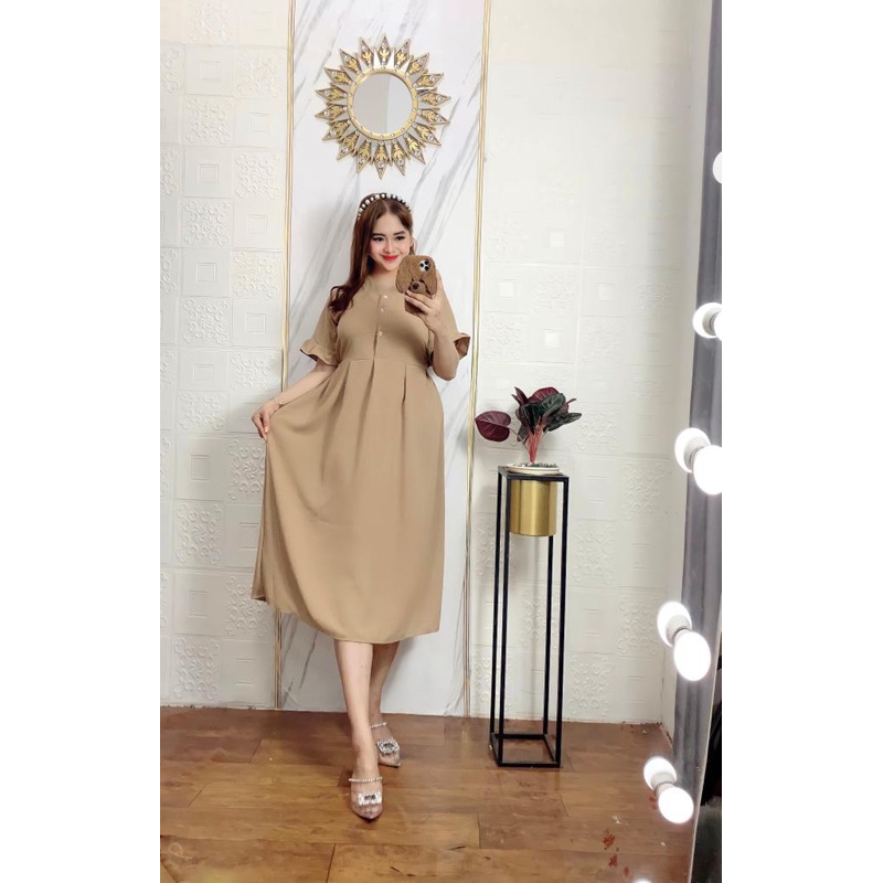 DASTER AYUNDA / DASTER POLOS / KOREAN LOOK / DRESS MURAH / DRESS SIMPLE