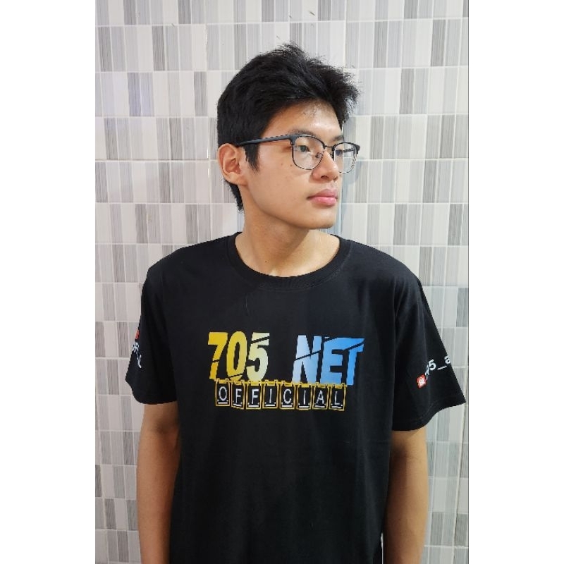 NEW Kaos Hitam 705 NET