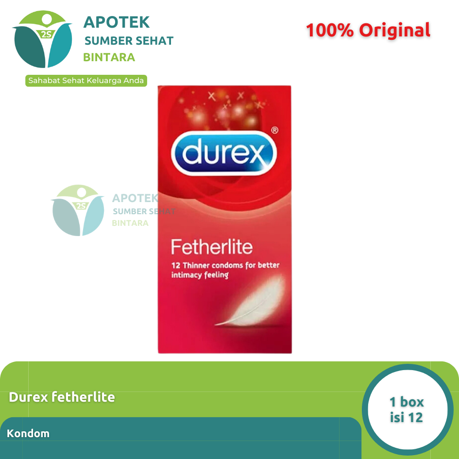 Kondom Durex Fetherlite isi 12