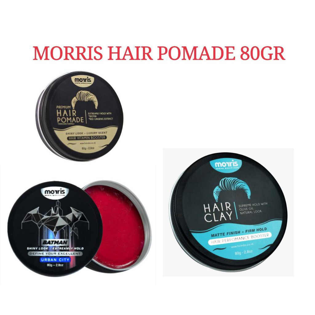 morris hair pomade 80gr