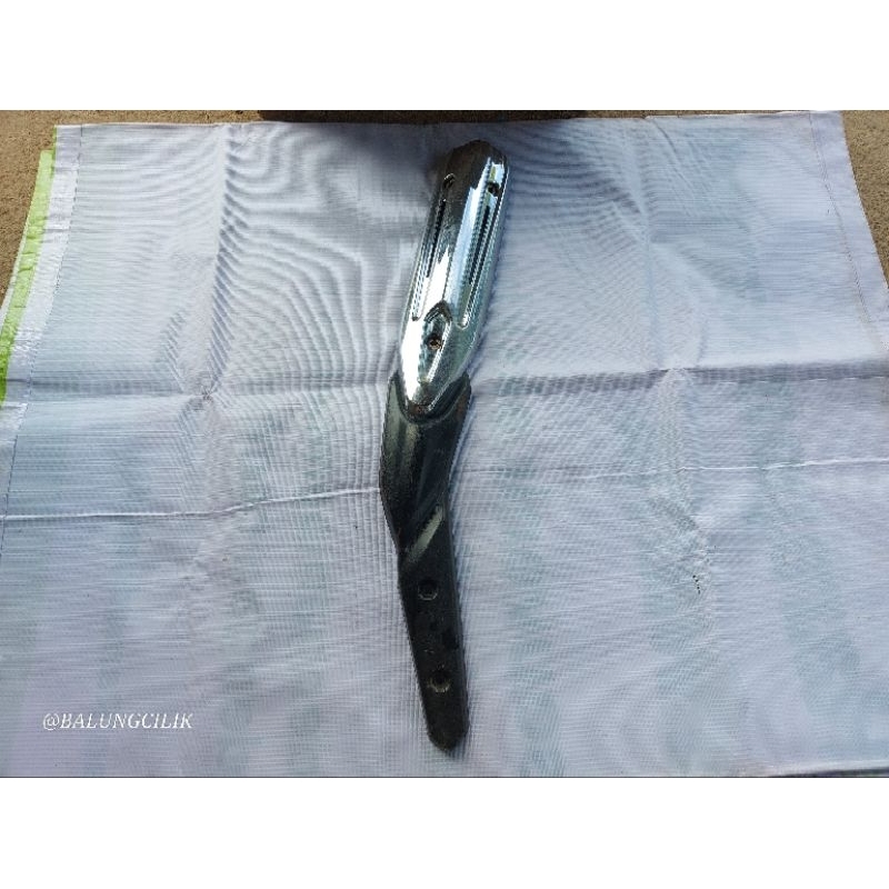 COVER,TUTUP,TAMENG,PELINDUNG KENALPOT,MUFFLER JUPITER MX 135 NEW ORIGINAL
