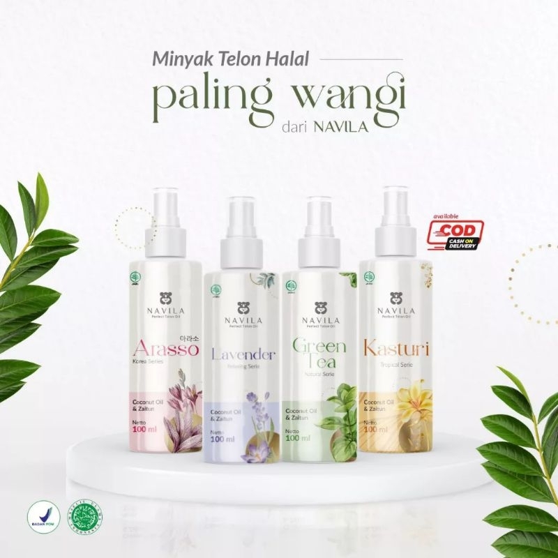 Navila Minyak Telon Oil 100 ml | Minyak Telon Baby