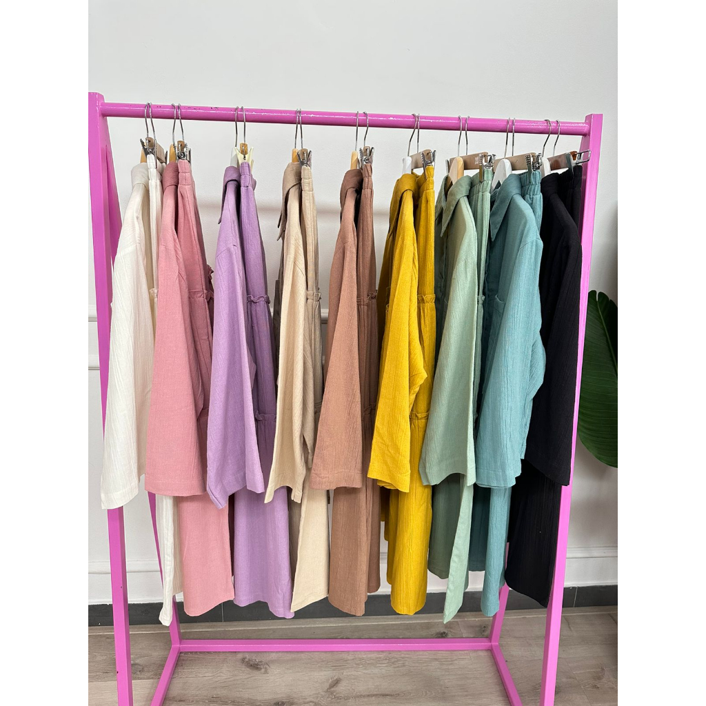 [ALLN Knitwear] Faora One Set Rok Motif Polos