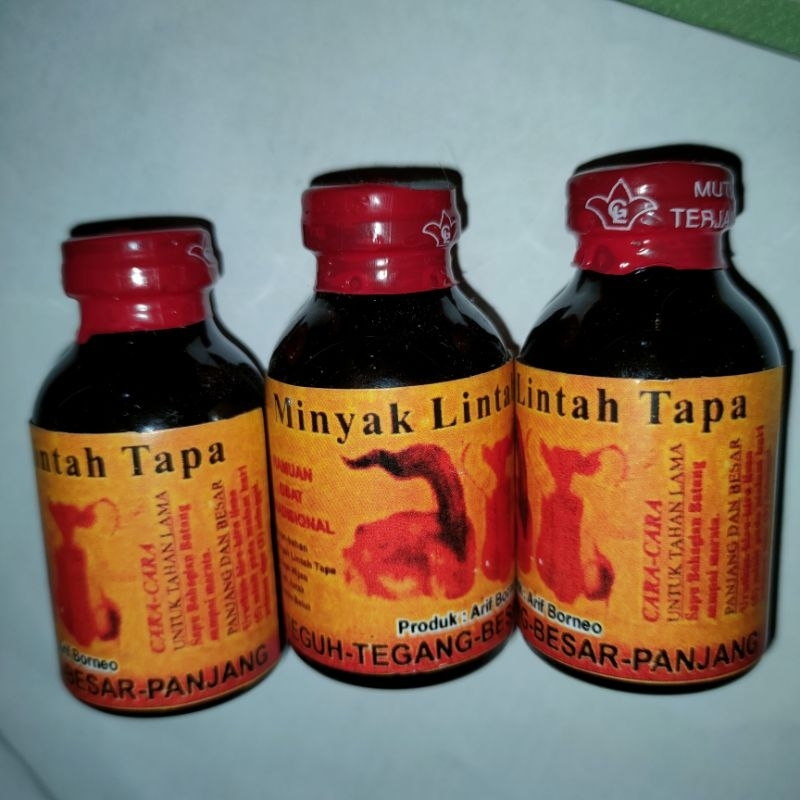 BIG SALE! Minyak Lintah Tapa Ukuran Sedang Berkhasiat Terbukti isi 25 ml