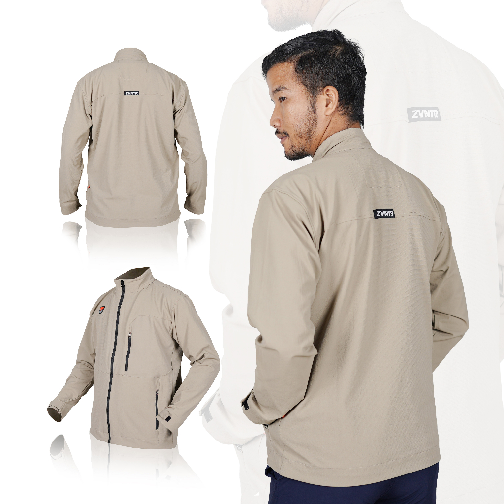 Zarventure velix jaket motor windbreaker jaket gunung hiking adventure