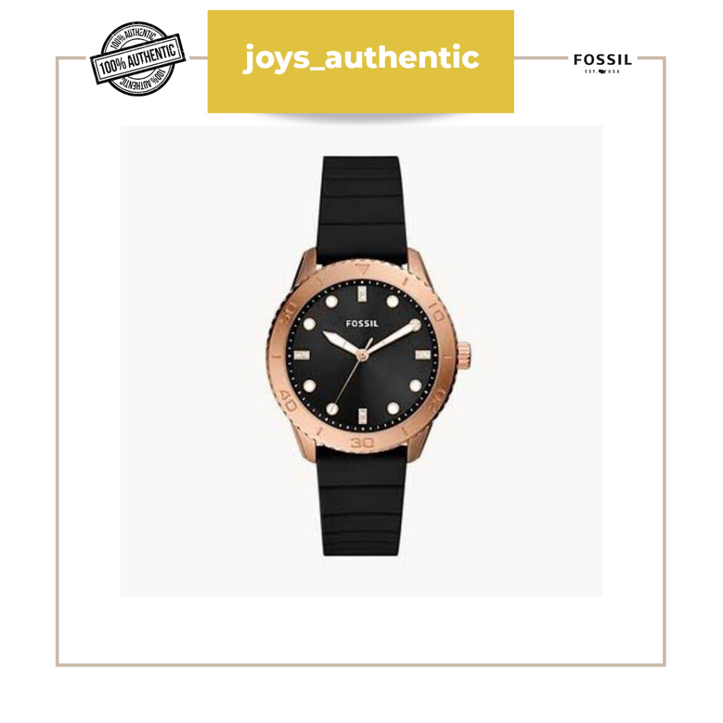 Jam Tangan Wanita Fossil Bq3892 Woman Watch Authentic Original