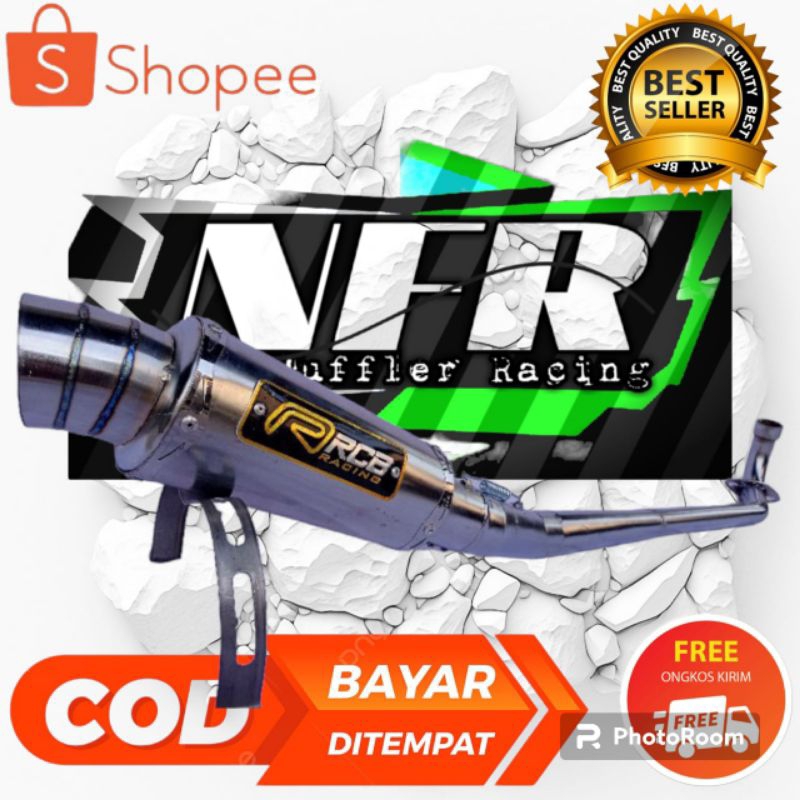Knalpot Racing RCB Supra Jupiter Revo Karisma Blade Astrea Grand Kaze Vega