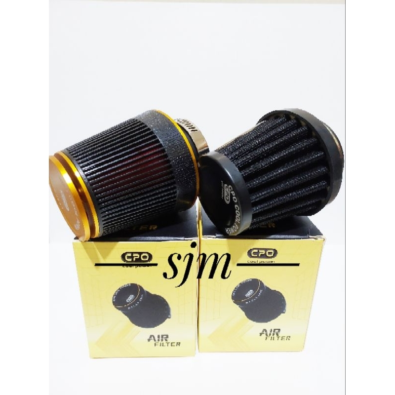 saringan filter karburator karbu cpo racing pe pwk 24 26 28 30 32 34 gold hitam karburator