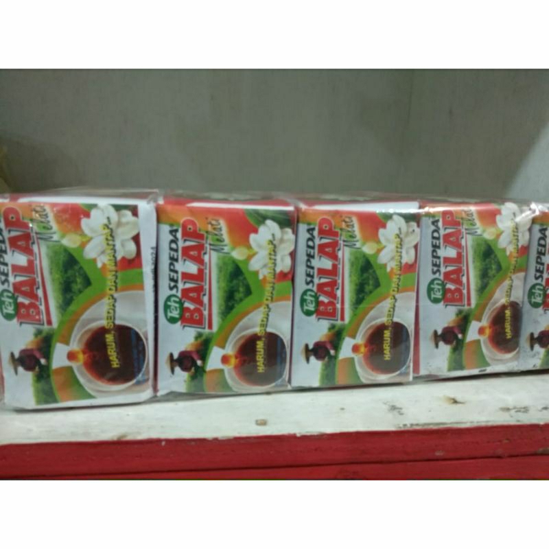 

TEH SEPEDA BALAP MERAH 1SLOP 10PC*40GR