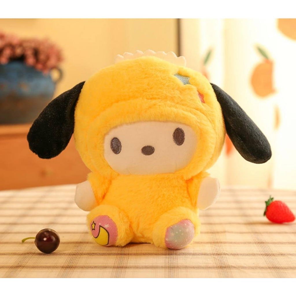 MAINAN BONEKA CINNAMOROLL MELODY KUROMI POCHACCO DOG BULAN BINTANG STAR MOON PLUSH