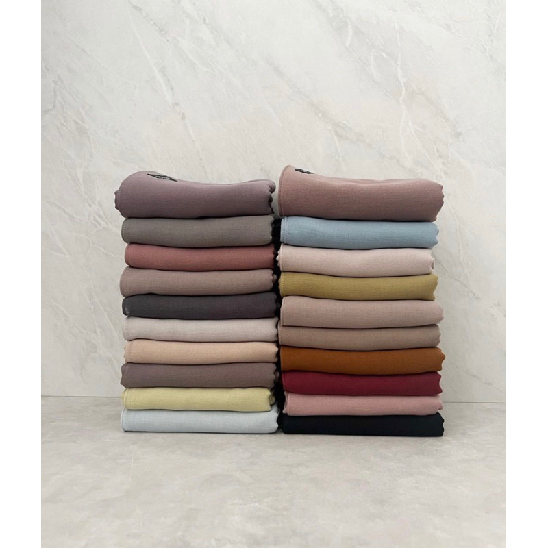 VOAL MIRACLE HIJAB NHS LOOKS | KNIT PANTS NHS LOOKS