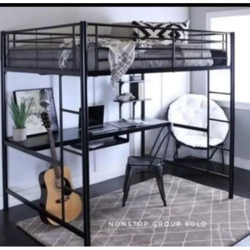 ranjang besi 160x200 modern