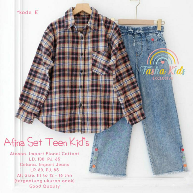 AFINA SET TEEN KIDS