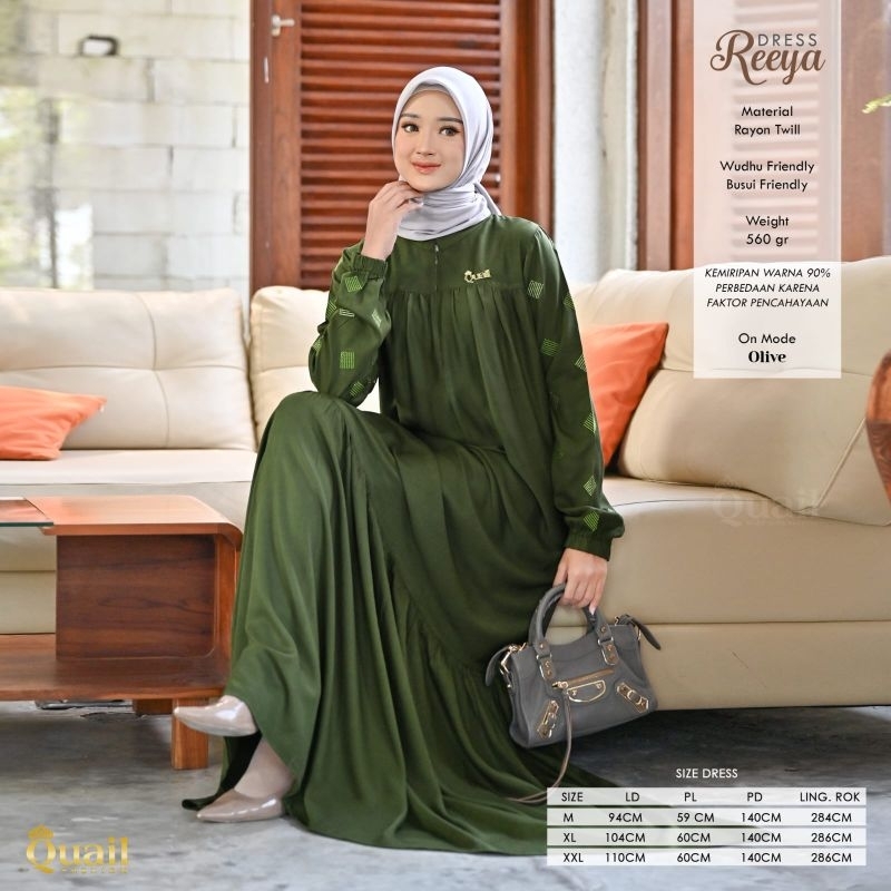 Reeya Gamis QuaiL Hijab