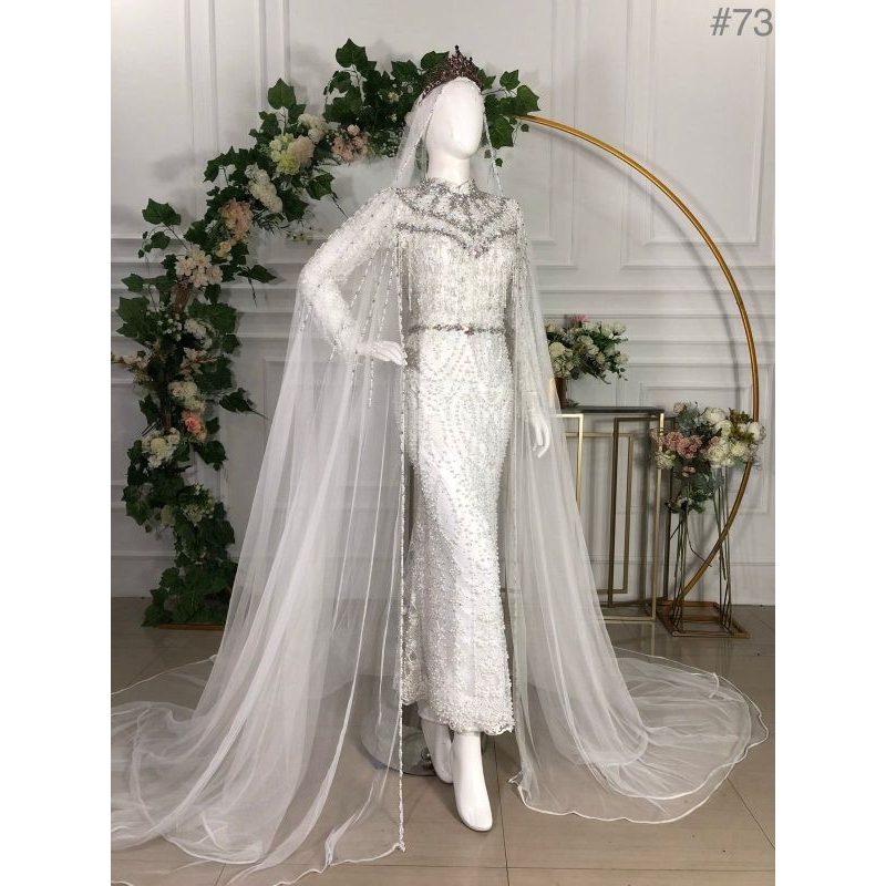 GAUN PENGANTEN DUYUNG/ GAUN PENGANTIN MODERRN | BAJU PENGANTIN TERBARU | GAWN CANTIK/GAUN BARBY