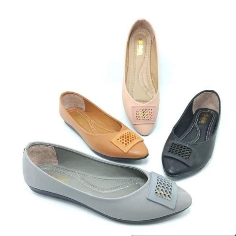 Sepatu Pantofel Wanita Flat Shoes