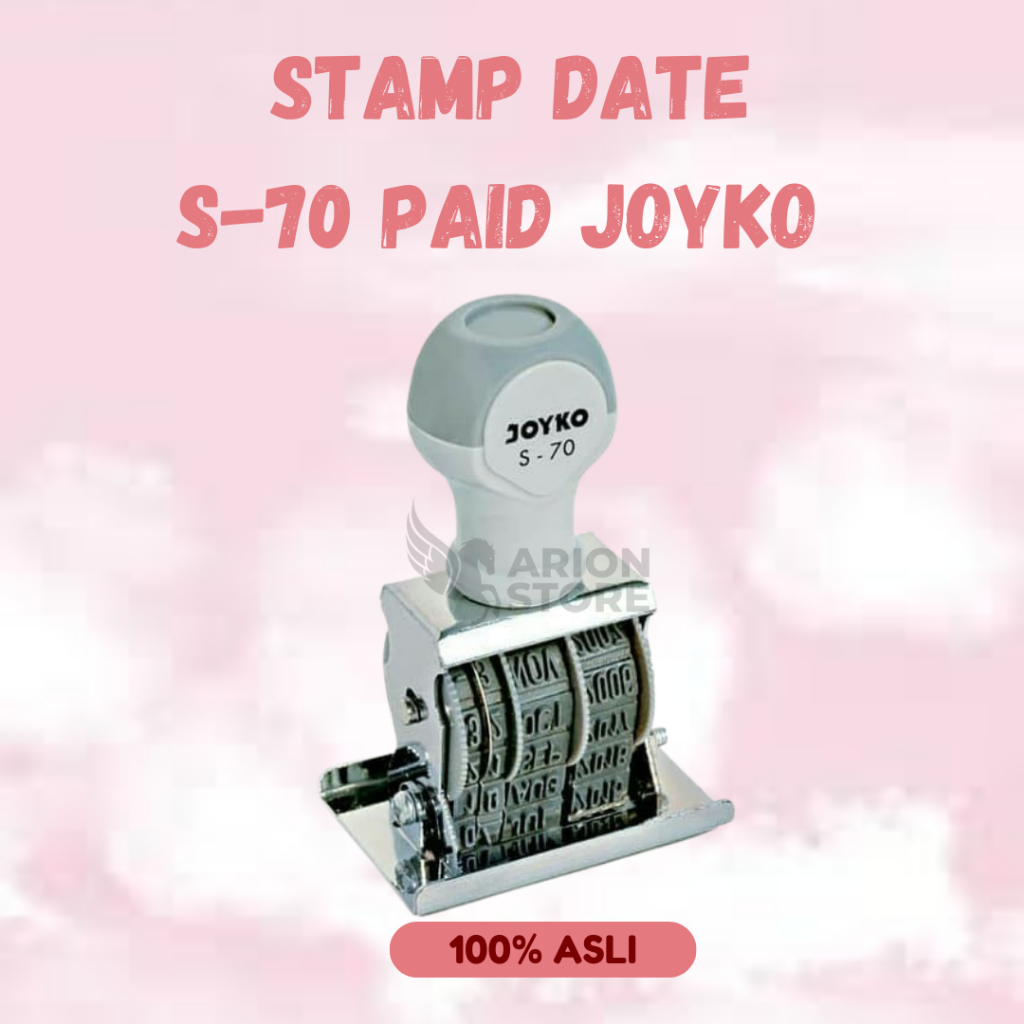 

[ARION STORE] Stempel Tanggal / Date Stamp Stampel Tanggal Lunas S-70 Joyko [PCS]