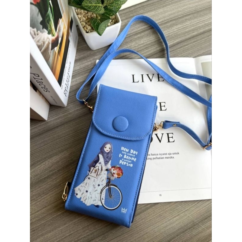 Unyu Muslimah Dompet Tas simpan HP Chava Unyu Dompet Unyu Dompet Selempang  Tas HP Terbaru